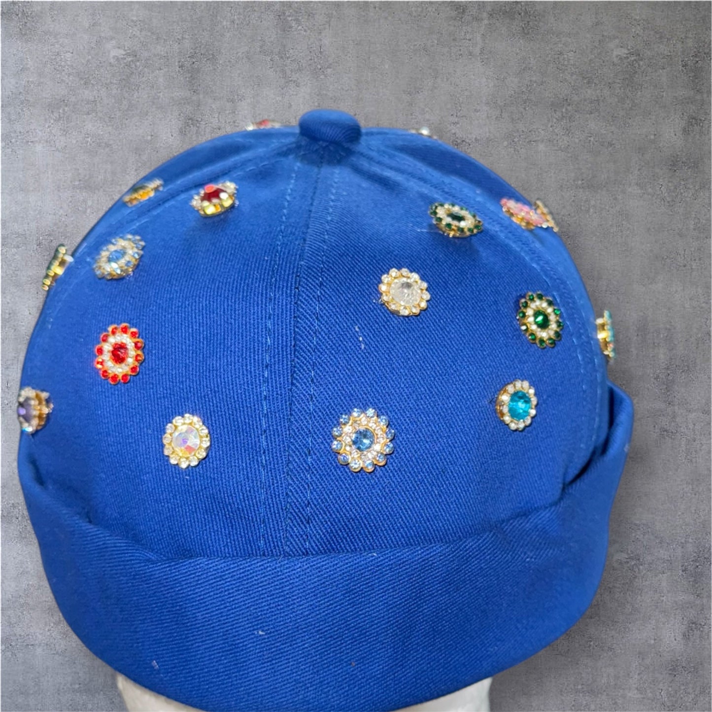 Rhinestones brimless hats