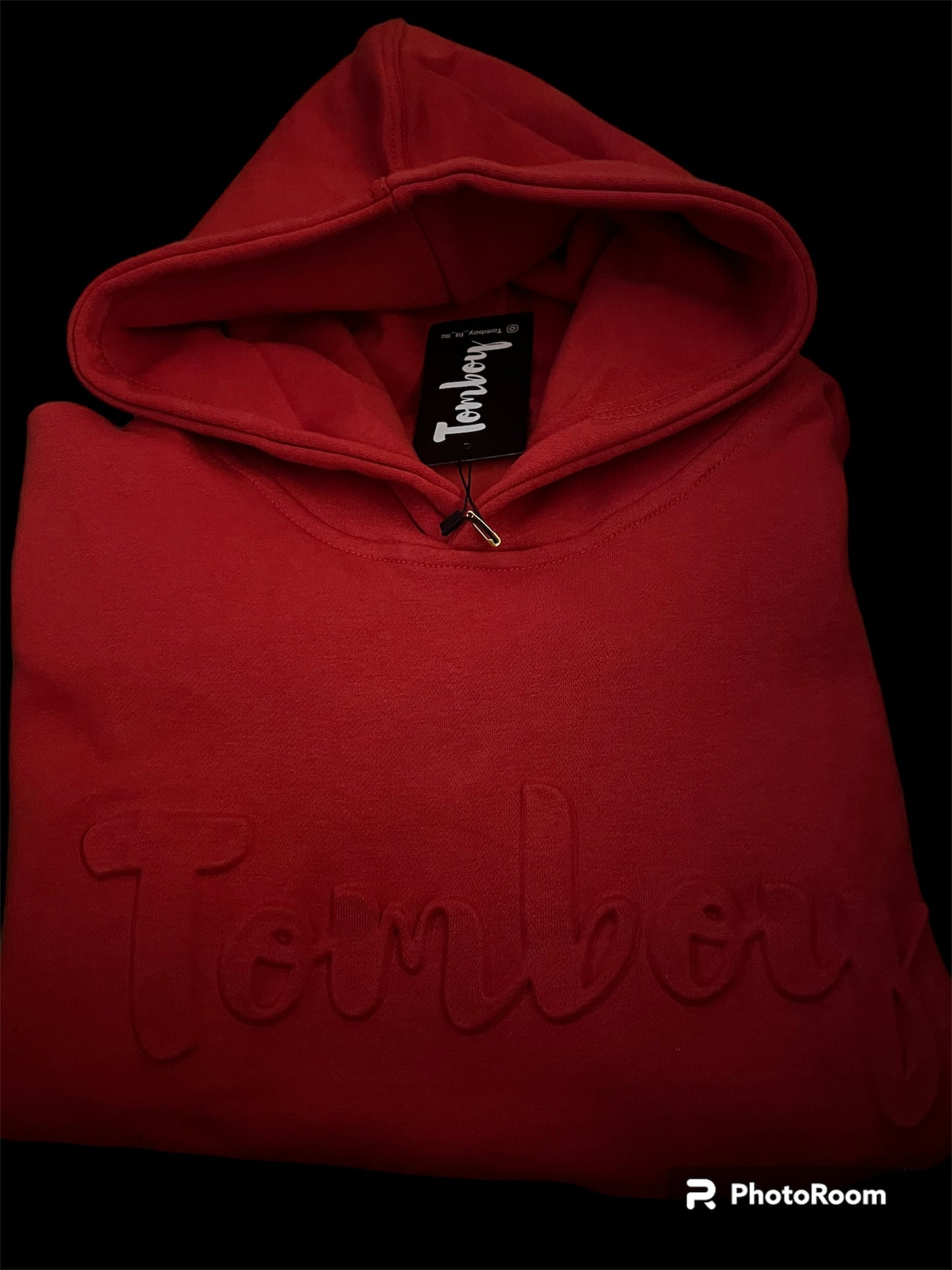 Embossed Logo Hoodie