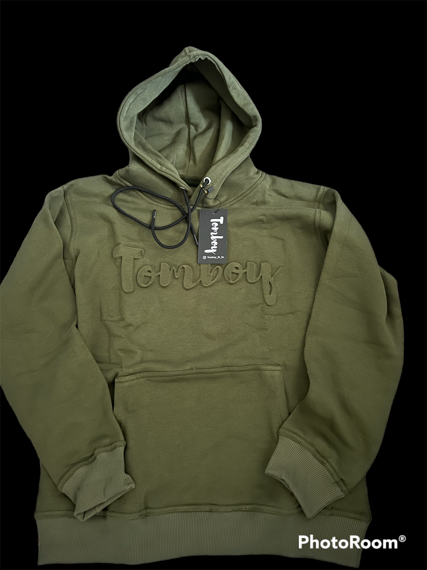 Embossed Logo Hoodie