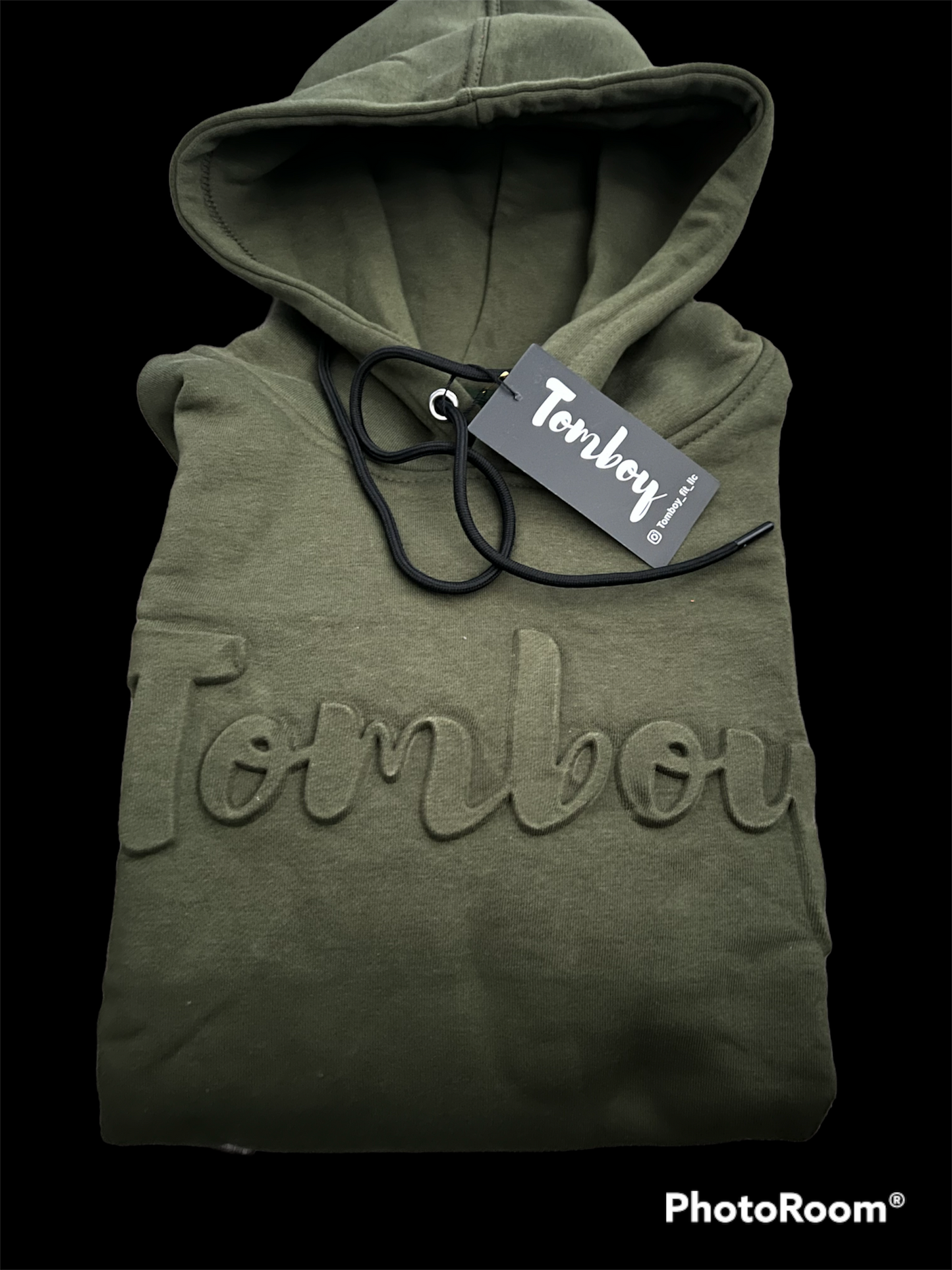 Embossed Logo Hoodie