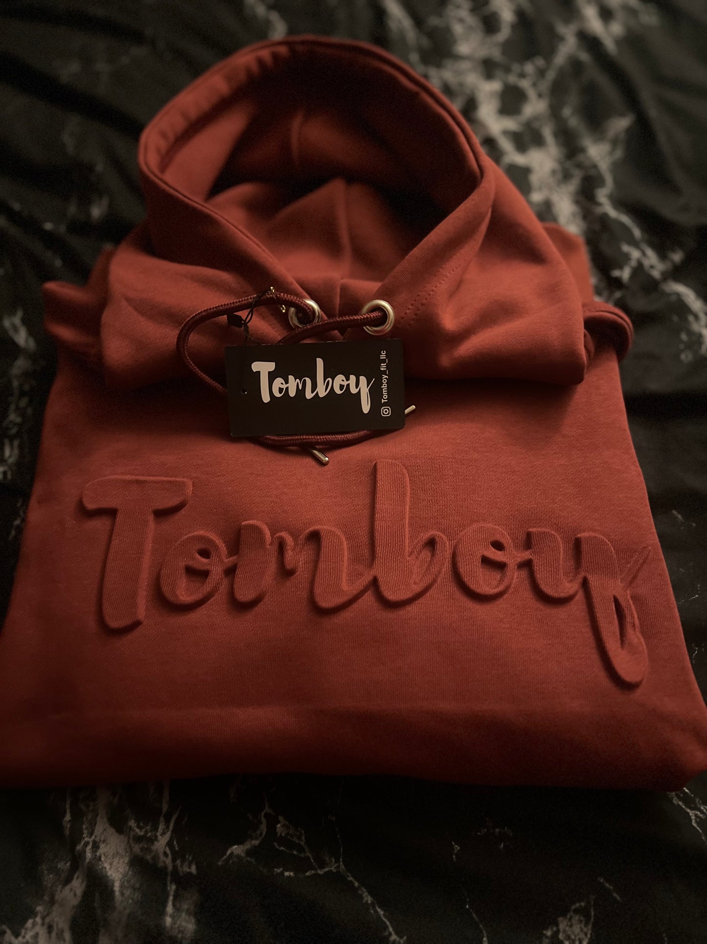 Embossed Logo Hoodie