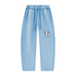 Unisex Vintage Wash Barrel Leg Fleece Sweatpants
