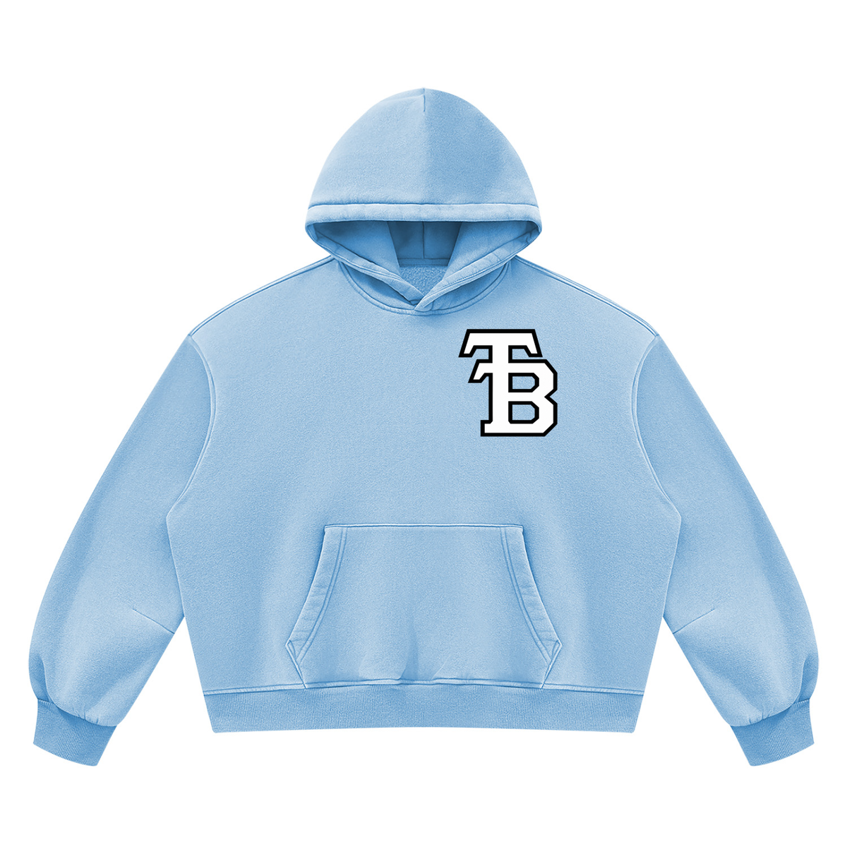 Unisex Vintage Wash Boxy Fleece Hoodie