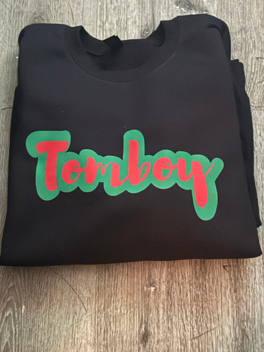 Limited Edition Black History TOMBOY Logo Crew neck