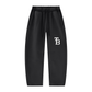 Unisex Vintage Wash Barrel Leg Fleece Sweatpants