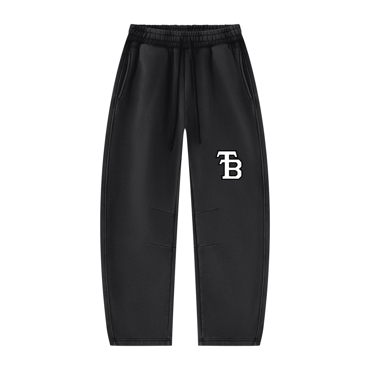 Unisex Vintage Wash Barrel Leg Fleece Sweatpants