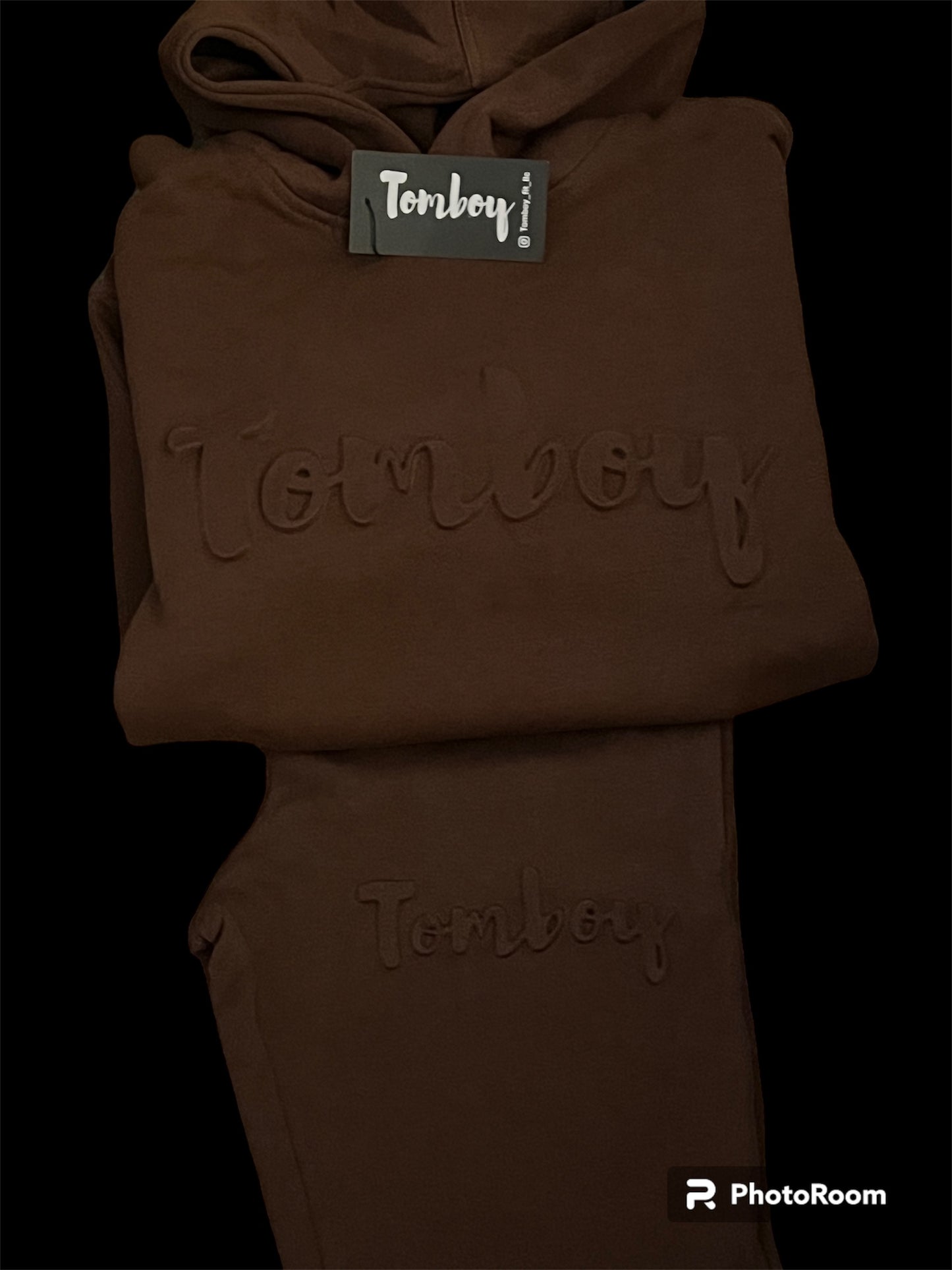 Jogger Set with Embossed Signature Logo