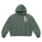 Unisex Vintage Wash Boxy Fleece Hoodie