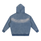 Misunderstood Two-way Zipper Boxy Fleece Hoodie