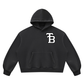 Unisex Vintage Wash Boxy Fleece Hoodie