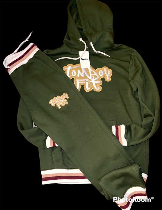 Green Jogger set