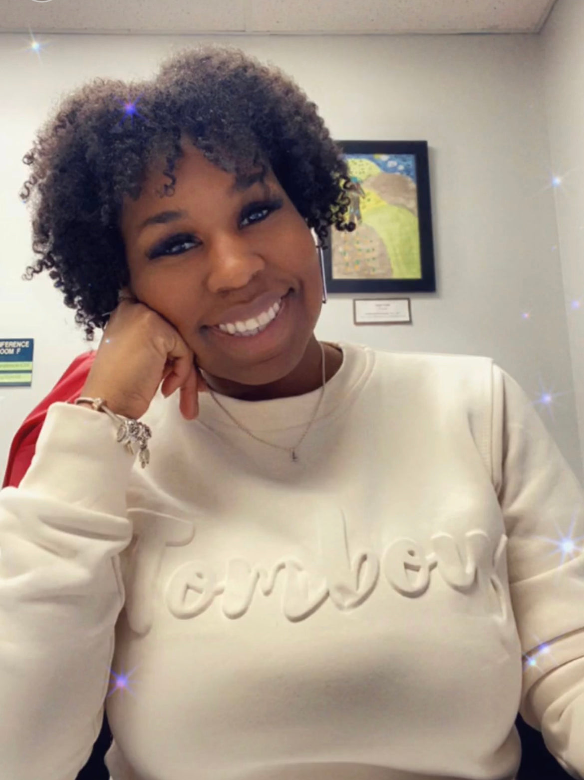 Logo- Embossed Sweater